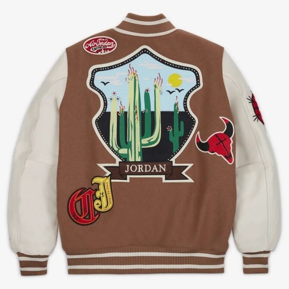 FRIENDS & FAMILY Jordan Travis Scott varsity jacket - Picture 2 of 2